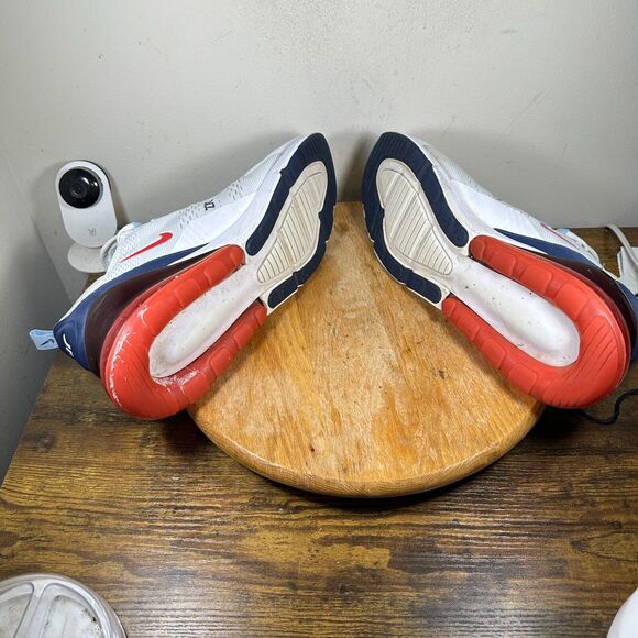 Nike Air Max 270 USA Red White Shoe Sneakers Men's Size 15 DJ5172-100 - Picture 7 of 9